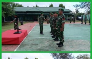 12 Prajurit Kodim 0112/Sabang Naik Pangkat, Dandim Ucapkan Selamat