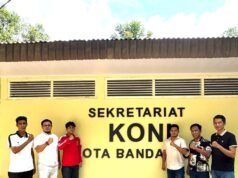 Tampil di Kejuaraan Asian Skateboarding Championship China, Wakil Ketua KONI Kota Banda Aceh Lepas Keberangkatan Atlet PORSEROSI