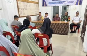 Babinsa Kuta Timu Hadiri Rapat Pembahasan Status Kepemilikan Tanah Warga