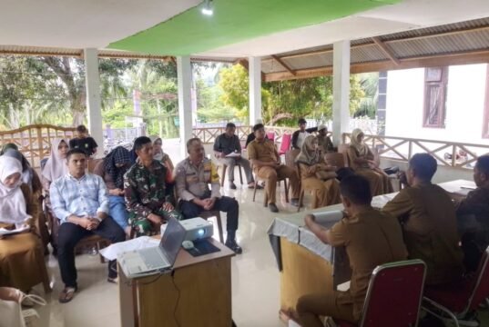 Babinsa Hadiri RAT Koperasi Merah Putih Jaboi, Dorong Penguatan Ekonomi Warga