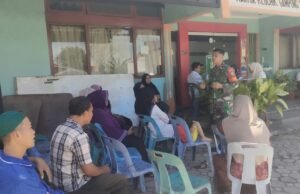 Perkuat Nilai Kebangsaan, Babinsa Kuta Ateuh Sosialisasikan Gampong Pancasila dan Moderasi Beragama