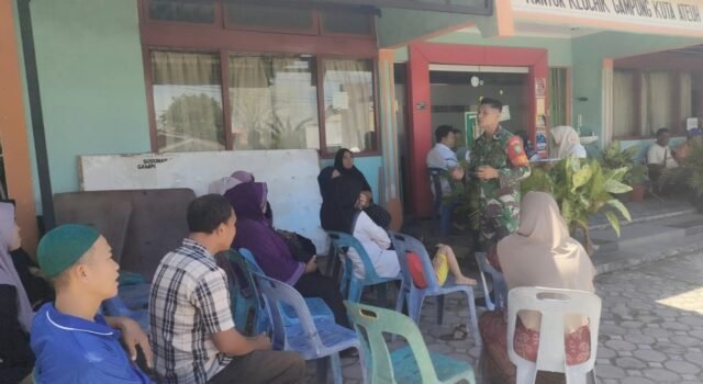 Perkuat Nilai Kebangsaan, Babinsa Kuta Ateuh Sosialisasikan Gampong Pancasila dan Moderasi Beragama