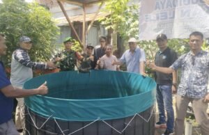 Panen Perdana BUMG Kuta Ateuh, Babinsa Turut Dukung Kemandirian Pangan
