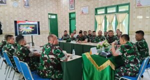 Tim Wasrik Itdam Iskandar Muda Kunjungi Kodim 0112/Sabang, Perkuat Transparansi dan Profesionalisme Kinerja