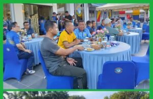 Kodim 0112/Sabang Hadiri Halalbihalal dan Olahraga Bersama Forkopimda, Perkuat Sinergitas Lintas Instansi
