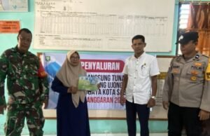 Sinergi TNI-Polri Kawal Penyaluran BLT di Ujong Kareung, Warga Diharapkan Tetap Produktif