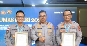 Bidhumas Polda Aceh Raih Dua Penghargaan dalam Rakernis Humas Polri 2026