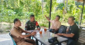 Duduk Bersama Warga, Babinsa Jaboi Perkuat Sinergi dan Silaturahmi