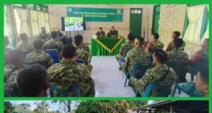 Perkuat Disiplin Prajurit, Personel Kodim 0112/Sabang Ikuti Sosialisasi Operasi Gaktib dan Yustisi TA. 2026