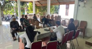 Babinsa Jaboi Hadiri RAT BUMG, Dorong Transparansi dan Kemajuan Ekonomi Warga
