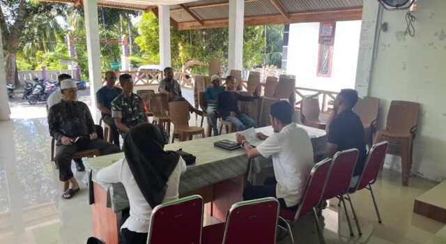 Babinsa Jaboi Hadiri RAT BUMG, Dorong Transparansi dan Kemajuan Ekonomi Warga