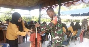 Babinsa Koramil 01/Sukajaya Hadir di Posyandu, Pelayanan Kesehatan Warga Makin Optimal