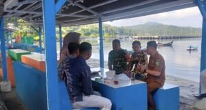 Babinsa Kuta Timu Perkuat Komsos, Serap Aspirasi Warga di Wilayah Binaan