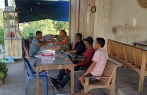 Babinsa Keuneukai Rangkul Warga, Komsos Jadi Wadah Ciptakan Suasana Kebersamaan, Aman dan Harmonis