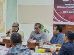 Kadis DKP Aceh Di Hadapan Wamen PKP RI, Dukungan Penuh Pembangunan Rumah di Kampung Nelayan Merah Putih Aceh Jaya