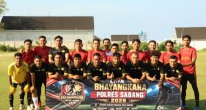 Kapolres Sabang Resmi Buka Liga Bhayangkara Polres Sabang 2026, Garda Meutuah FC dan Karya FC Raih Kemenangan Perdana