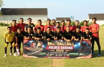 Kapolres Sabang Resmi Buka Liga Bhayangkara Polres Sabang 2026, Garda Meutuah FC dan Karya FC Raih Kemenangan Perdana