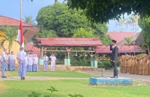 Tgk Muchtar Andhika Pembina Upacara di SMKN 1 Sabang, “Ini Harapannya untuk Pelajar”
