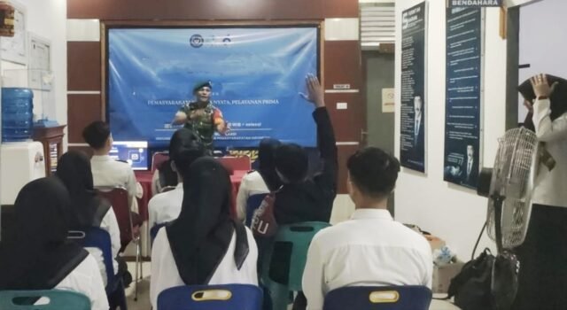Babinsa Koramil 02/Sukakarya Bekali Wawasan Kebangsaan kepada Personel Rutan Sabang