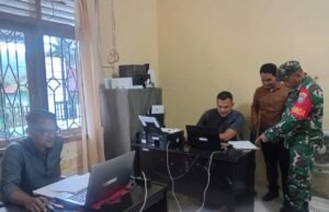 Babinsa Batee Shoek Perbarui Data Teritorial Demi Akurasi Pembinaan Wilayah