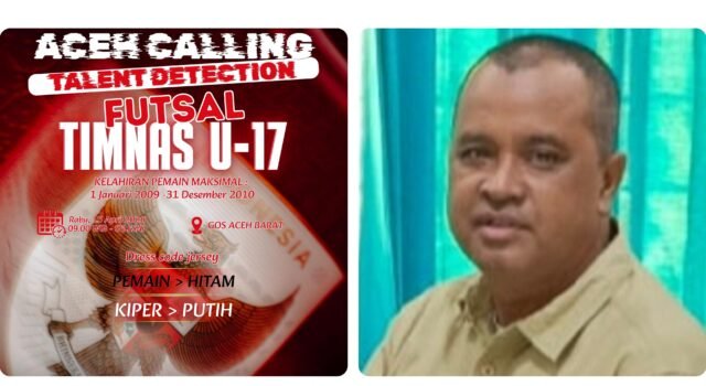 Tanggal 15 April di GOS Meulaboh, AFA Gelar Seleksi Pemain Timnas Kelompok Umur 17 Tahun dan Langsung Dipandu Pelatih Timnas