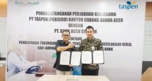 Perjanjian Kerja Sama, Bank Aceh Syariah dan PT Taspen (Persero) Perkuat Sinergi Layanan Pembayaran Pensiun