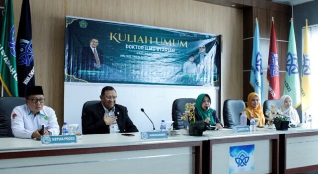 Prodi S3 Fiqh Modern UIN Ar-Raniry Kunjungi Pascasarjana UIN STS Jambi, ‘Ini Tujuannya’