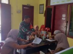 Babinsa Aktif Data Wilayah Binaan, Perkuat Informasi Teritorial di Gampong Keuneukai