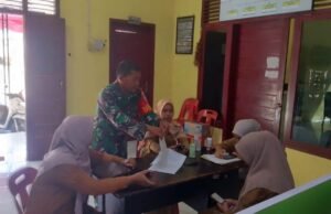 Babinsa Aktif Data Wilayah Binaan, Perkuat Informasi Teritorial di Gampong Keuneukai