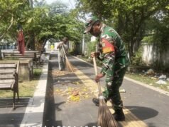 Peduli Sesama, Babinsa Kuta Timu Bantu Warga Disabilitas Jalankan Aktivitas