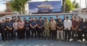 Babinsa Koramil 02/Sukakarya Hadiri Apel dan Razia Gabungan di Rutan Kelas IIB Sabang