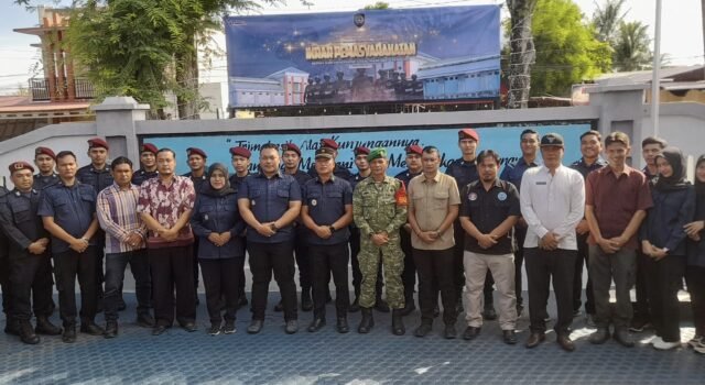 Babinsa Koramil 02/Sukakarya Hadiri Apel dan Razia Gabungan di Rutan Kelas IIB Sabang