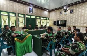 Jelang Sertijab Dandim, Kodim 0112/Sabang Terima Verifikasi dari Korem 012/Teuku Umar
