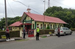 Polres Sabang Turunkan Personel Pengamanan Ibadah Kenaikan Isa Almasih di Sejumlah Gereja
