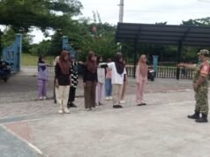 Babinsa Balohan Latih PBB Siswa SDN 20 Sabang, Tanamkan Disiplin dan Jiwa Nasionalisme