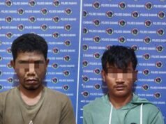 Tidak Ada Ruang bagi Pelaku Narkoba di Sabang, Sat Resnarkoba Polres Sabang Amankan Dua Pria.