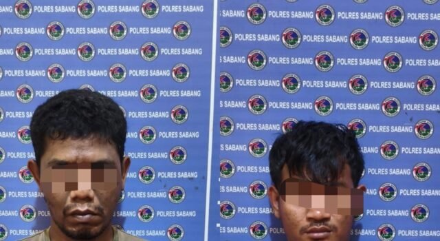 Tidak Ada Ruang bagi Pelaku Narkoba di Sabang, Sat Resnarkoba Polres Sabang Amankan Dua Pria.