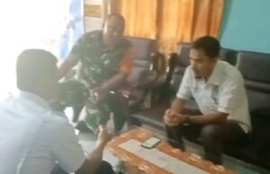 Babinsa Ujong Kareung Jalin Silaturahmi dan Sinergi Bersama Aparatur Gampong