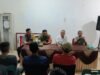 Babinsa Balohan Hadiri Rapat Evaluasi Satlinmas, Perkuat Keamanan Gampong