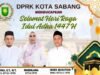 DPRK KOTA SABANG MENGUCAPKAN SELAMAT HARI RAYA IDUL ADHA 1447 H