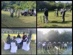 Dandim 0112/Sabang Hadiri Latihan Menembak Eksekutif, Bangun Kebersamaan Antar Pimpinan Daerah