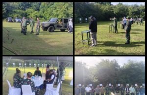 Dandim 0112/Sabang Hadiri Latihan Menembak Eksekutif, Bangun Kebersamaan Antar Pimpinan Daerah