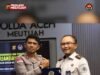 Polda Aceh bersama Ditjenpas Aceh Laksanakan Perjanjian Kerjasama Pegawasan dan dan Pengamanan Kamtibmas