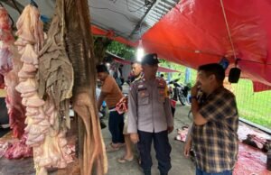Polres Sabang Turunkan Personel Pengamanan Tradisi Meugang Idul Adha 1447 H