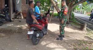 Pererat Silaturahmi dengan Warga, Babinsa Ie Meulee Gelar Komsos di Jurong Pante Jaya
