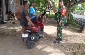 Pererat Silaturahmi dengan Warga, Babinsa Ie Meulee Gelar Komsos di Jurong Pante Jaya