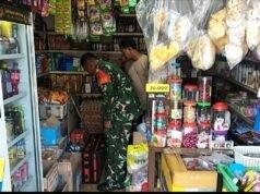 Babinsa Kuta Timu Monitor Harga Sembako di Hari Raya Idul Adha, Harga Masih Stabil