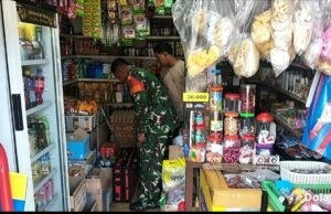 Babinsa Kuta Timu Monitor Harga Sembako di Hari Raya Idul Adha, Harga Masih Stabil