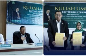 KU di UIN STS Jambi, Guru Besar UIN Ar-Raniry Prof Syahrizal Abbas Tekankan Kontribusi Doktor Ilmu Syariah dalam Penguatan SHN