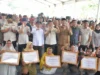 Didampingi Wagub Aceh, Menko PMK dan Mendagri Serahkan Bantuan Rumah Rusak untuk Korban Bencana di Aceh Tamiang